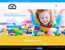 Tablet Screenshot of educacioweb.com